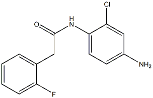 N-(4-amino-2-chlorophenyl)-2-(2-fluorophenyl)acetamide