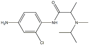 N-(4-amino-2-chlorophenyl)-2-[isopropyl(methyl)amino]propanamide