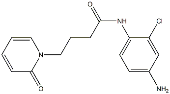 N-(4-amino-2-chlorophenyl)-4-(2-oxo-1,2-dihydropyridin-1-yl)butanamide