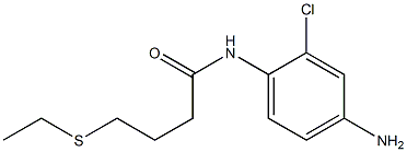 N-(4-amino-2-chlorophenyl)-4-(ethylsulfanyl)butanamide