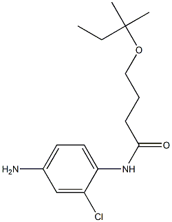 N-(4-amino-2-chlorophenyl)-4-[(2-methylbutan-2-yl)oxy]butanamide