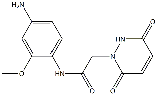 N-(4-amino-2-methoxyphenyl)-2-(3,6-dioxo-3,6-dihydropyridazin-1(2H)-yl)acetamide Structure