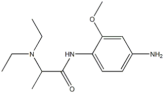 N-(4-amino-2-methoxyphenyl)-2-(diethylamino)propanamide