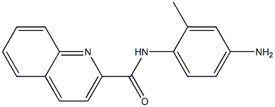 N-(4-amino-2-methylphenyl)quinoline-2-carboxamide Structure