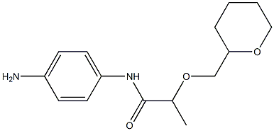N-(4-aminophenyl)-2-(oxan-2-ylmethoxy)propanamide