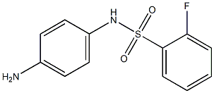 N-(4-aminophenyl)-2-fluorobenzenesulfonamide