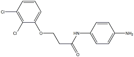 N-(4-aminophenyl)-3-(2,3-dichlorophenoxy)propanamide