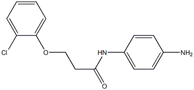 N-(4-aminophenyl)-3-(2-chlorophenoxy)propanamide