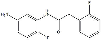  N-(5-amino-2-fluorophenyl)-2-(2-fluorophenyl)acetamide