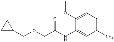 N-(5-amino-2-methoxyphenyl)-2-(cyclopropylmethoxy)acetamide