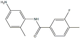 N-(5-amino-2-methylphenyl)-3-fluoro-4-methylbenzamide