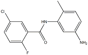 N-(5-amino-2-methylphenyl)-5-chloro-2-fluorobenzamide