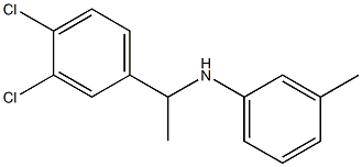  N-[1-(3,4-dichlorophenyl)ethyl]-3-methylaniline