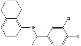 N-[1-(3,4-dichlorophenyl)ethyl]-5,6,7,8-tetrahydronaphthalen-1-amine