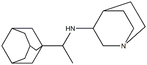 N-[1-(adamantan-1-yl)ethyl]-1-azabicyclo[2.2.2]octan-3-amine