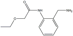 N-[2-(aminomethyl)phenyl]-2-ethoxyacetamide Struktur