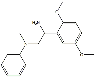 N-[2-amino-2-(2,5-dimethoxyphenyl)ethyl]-N-methyl-N-phenylamine