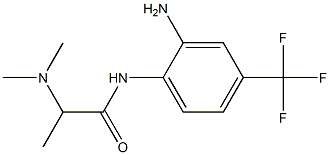 N-[2-amino-4-(trifluoromethyl)phenyl]-2-(dimethylamino)propanamide