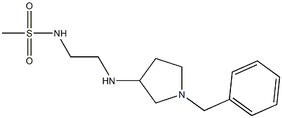 N-{2-[(1-benzylpyrrolidin-3-yl)amino]ethyl}methanesulfonamide