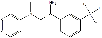 N-{2-amino-2-[3-(trifluoromethyl)phenyl]ethyl}-N-methylaniline