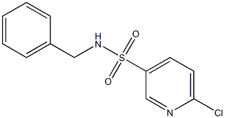 N-benzyl-6-chloropyridine-3-sulfonamide Structure