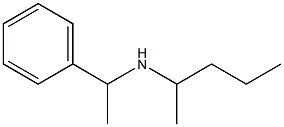 pentan-2-yl(1-phenylethyl)amine Structure