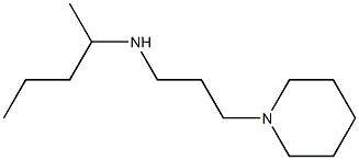 pentan-2-yl[3-(piperidin-1-yl)propyl]amine Struktur
