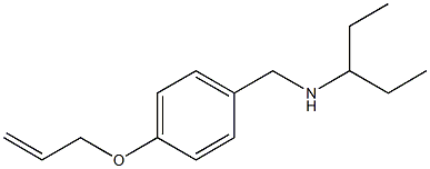 pentan-3-yl({[4-(prop-2-en-1-yloxy)phenyl]methyl})amine