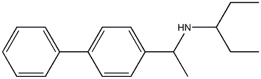 pentan-3-yl[1-(4-phenylphenyl)ethyl]amine