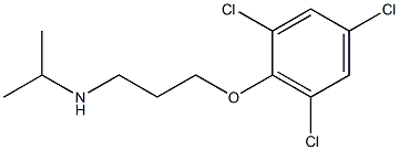 propan-2-yl[3-(2,4,6-trichlorophenoxy)propyl]amine