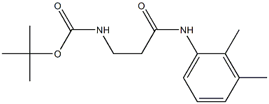 tert-butyl 3-[(2,3-dimethylphenyl)amino]-3-oxopropylcarbamate