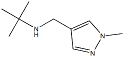 tert-butyl[(1-methyl-1H-pyrazol-4-yl)methyl]amine Struktur