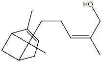 (Z)-5-(4,7-dimethyl-7-bicyclo[3.1.1]hept-3-enyl)-2-methyl-pent-2-en-1-ol Structure