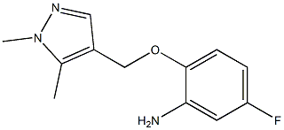 Benzenamine,  2-[(1,5-dimethyl-1H-pyrazol-4-yl)methoxy]-5-fluoro-