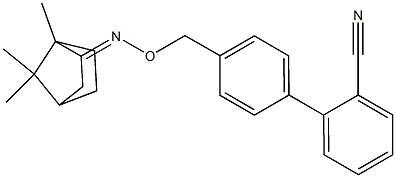 4'-(1,7,7-Trimethyl-bicyclo[2.2.1]hept-2-ylideneaminooxymethyl)-biphenyl-2-carbonitrile