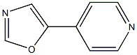 4-Oxazol-5-yl-pyridine Struktur