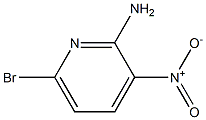 2-amino-3-nitro-6-bromopyridine Structure