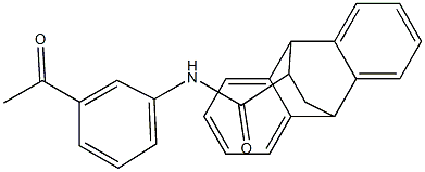 N-(3-acetylphenyl)tetracyclo[6.6.2.0~2,7~.0~9,14~]hexadeca-2,4,6,9,11,13-hexaene-15-carboxamide