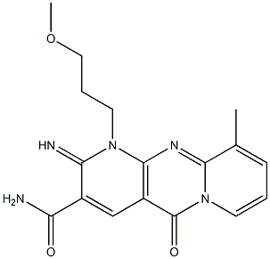 2-imino-1-(3-methoxypropyl)-10-methyl-5-oxo-1,5-dihydro-2H-dipyrido[1,2-a:2,3-d]pyrimidine-3-carboxamide