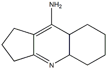 2,3,4a,5,6,7,8,8a-octahydro-1H-cyclopenta[b]quinolin-9-ylamine Struktur