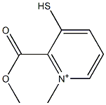 2-(methoxycarbonyl)-1-methyl-3-sulfanylpyridinium