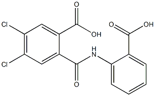 2-[(2-carboxyanilino)carbonyl]-4,5-dichlorobenzoic acid