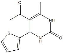5-acetyl-6-methyl-4-(2-thienyl)-3,4-dihydro-2(1H)-pyrimidinone