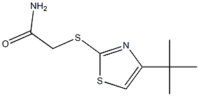 2-[(4-tert-butyl-1,3-thiazol-2-yl)sulfanyl]acetamide