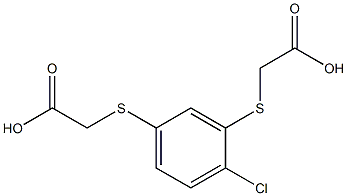  ({3-[(carboxymethyl)sulfanyl]-4-chlorophenyl}sulfanyl)acetic acid