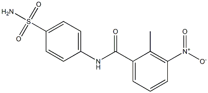 N-[4-(aminosulfonyl)phenyl]-3-nitro-2-methylbenzamide