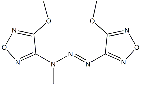 3-methoxy-4-[3-(4-methoxy-1,2,5-oxadiazol-3-yl)-1-methyl-2-triazenyl]-1,2,5-oxadiazole