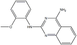 N-(4-amino-2-quinazolinyl)-N-(2-methoxyphenyl)amine