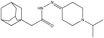 2-(1-adamantyl)-N'-(1-isopropyl-4-piperidinylidene)acetohydrazide