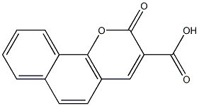 2-oxo-2H-benzo[h]chromene-3-carboxylic acid Structure
